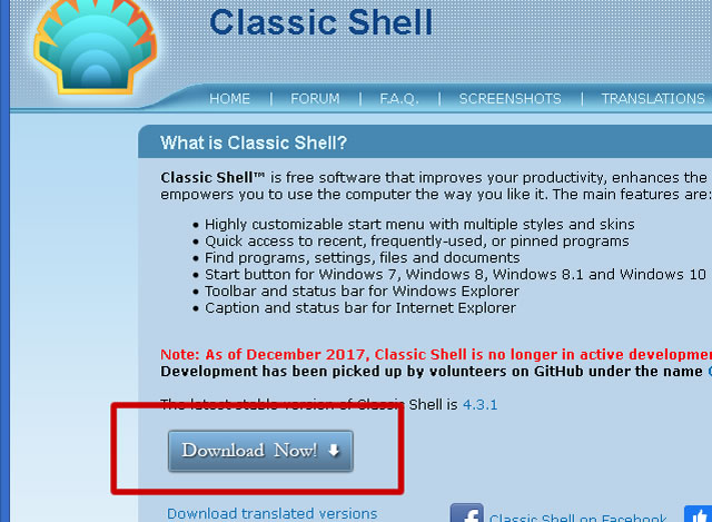 クラシックシェル
